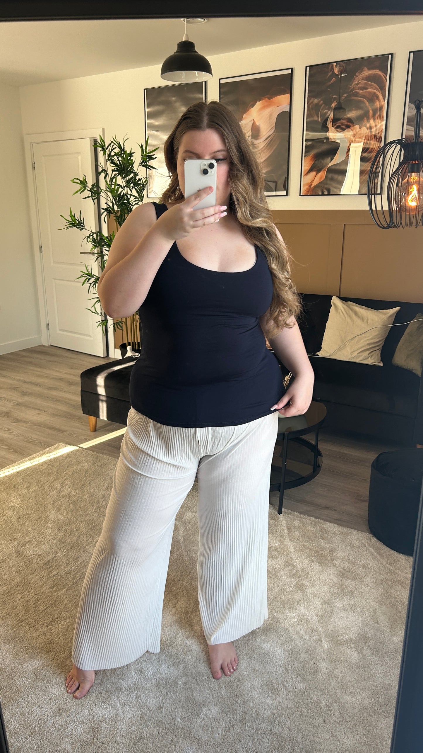 Beachy Plisse Trousers
