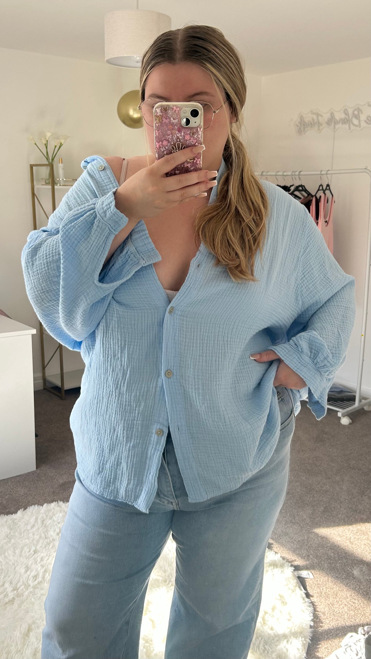 Cotton Oversized Summer Shirt