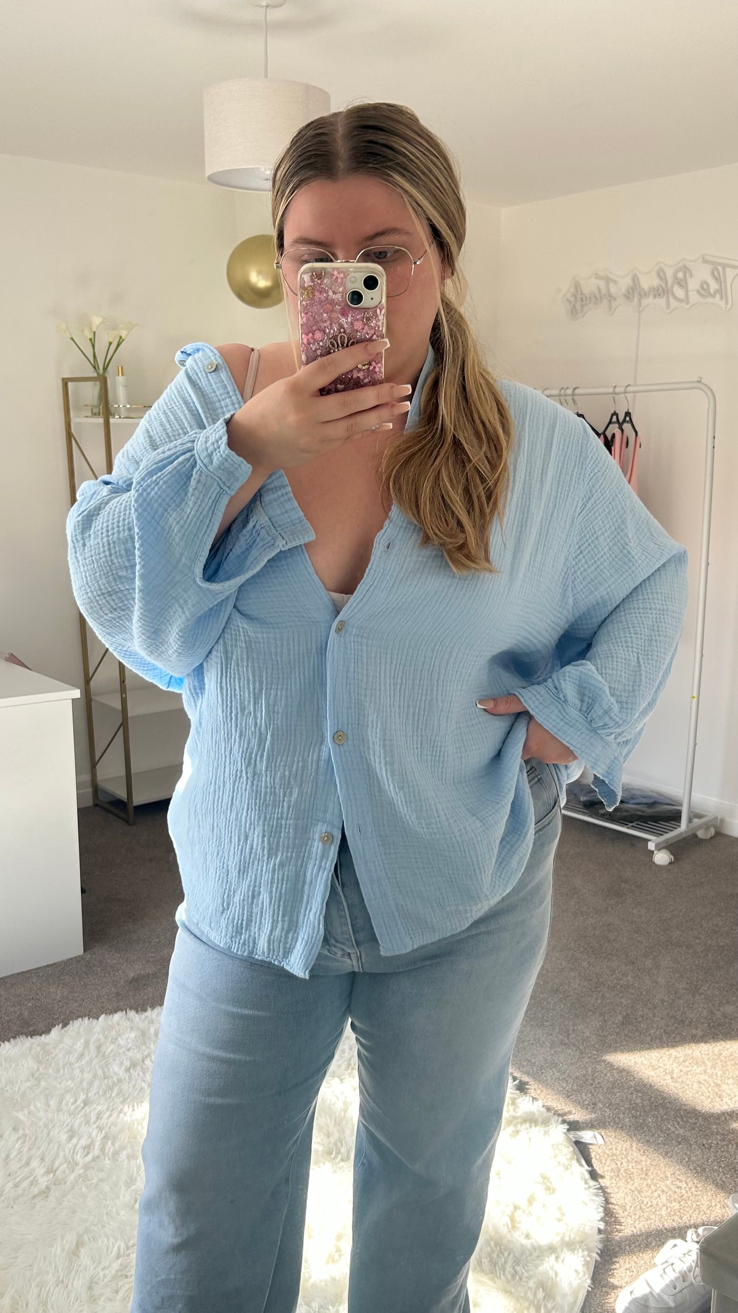 Cotton Oversized Summer Shirt