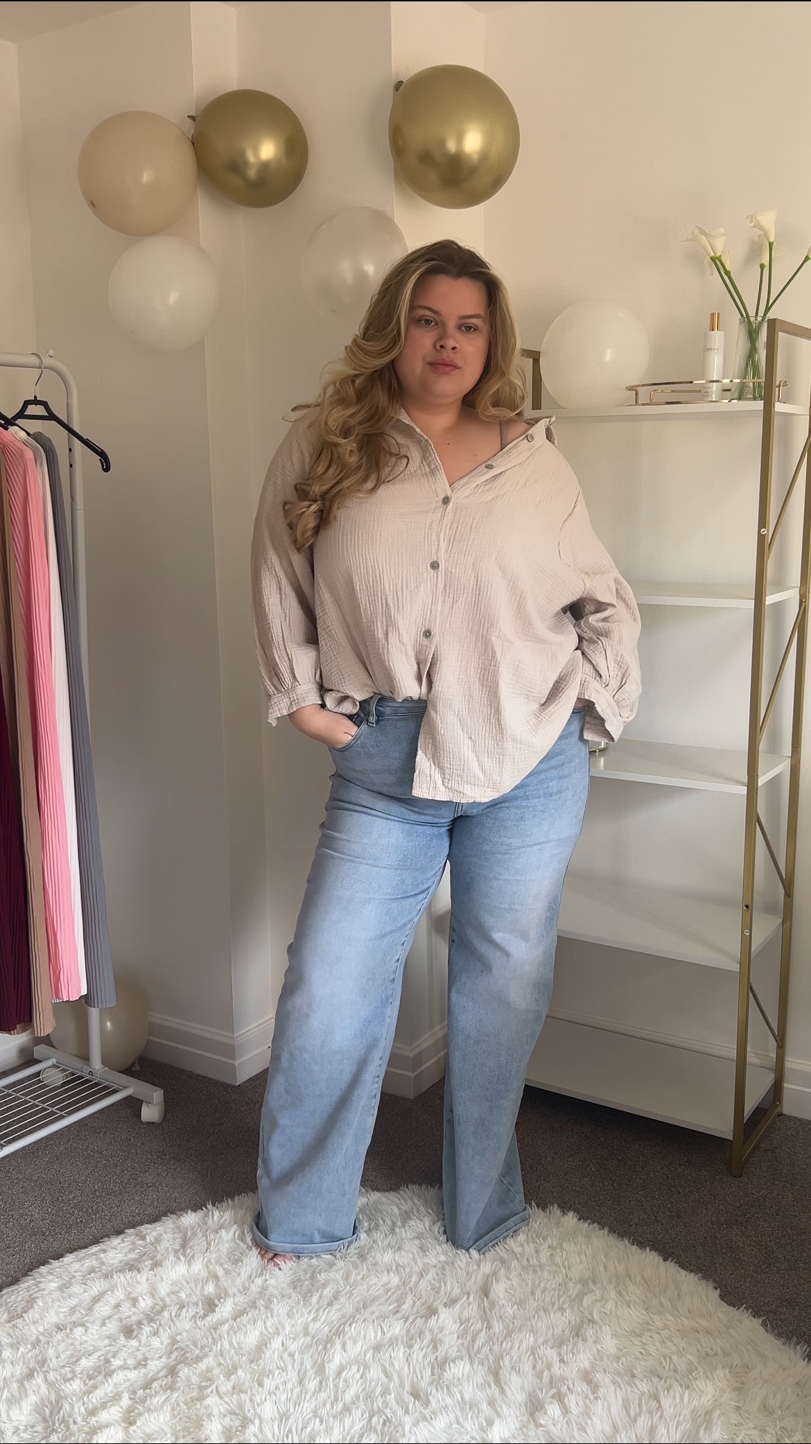 Cotton Oversized Summer Shirt