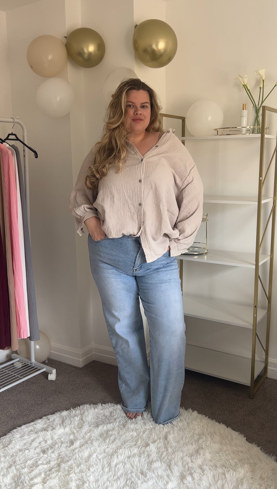 Cotton Oversized Summer Shirt