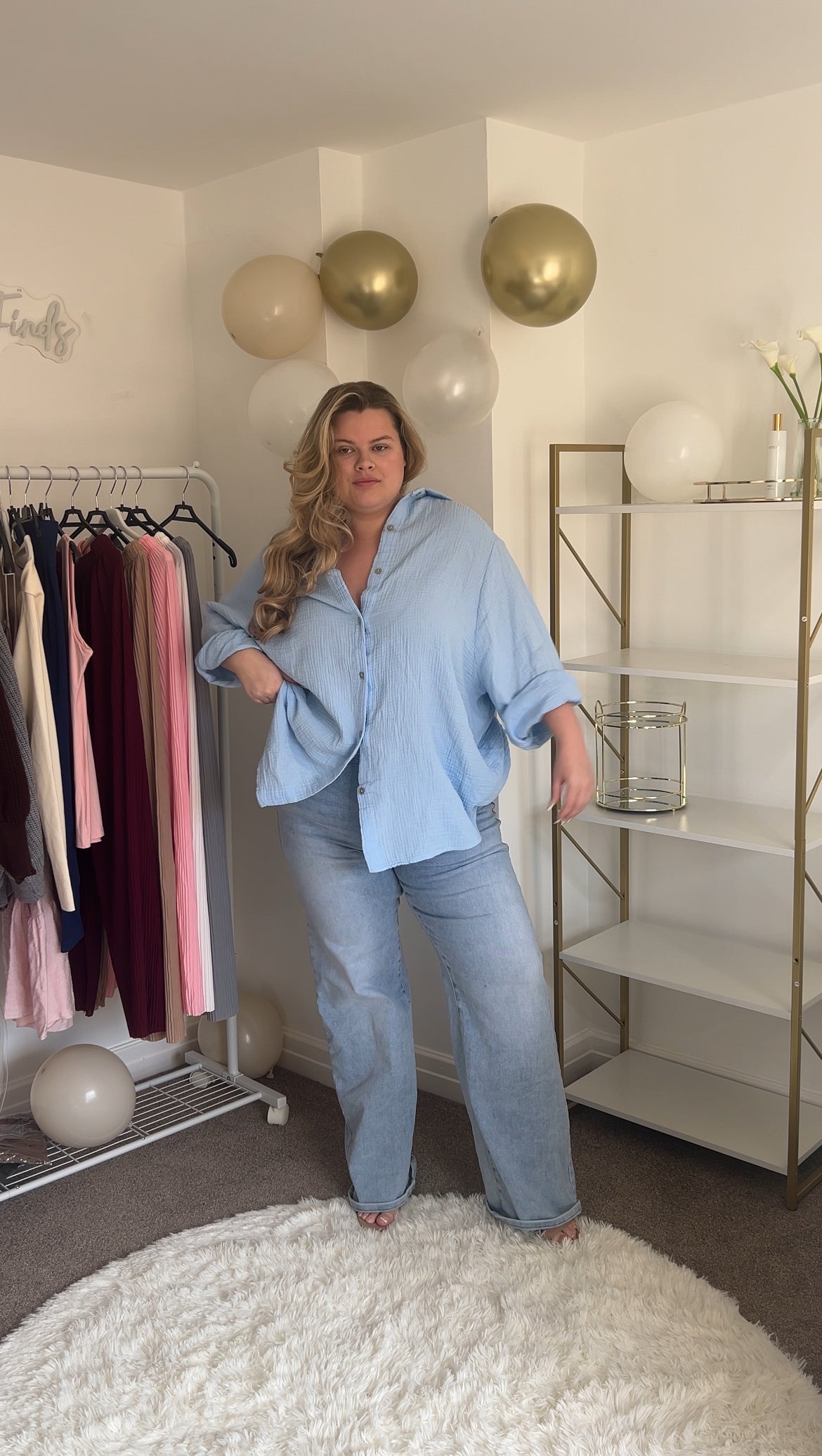 Cotton Oversized Summer Shirt