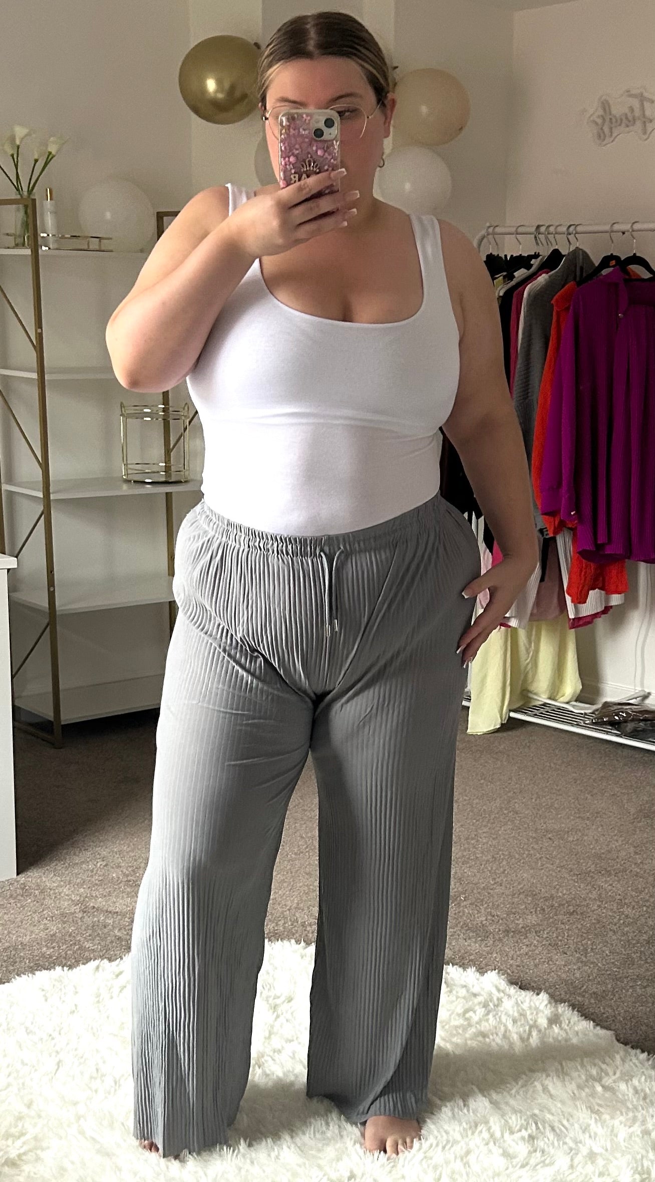 Beachy Plisse Trousers