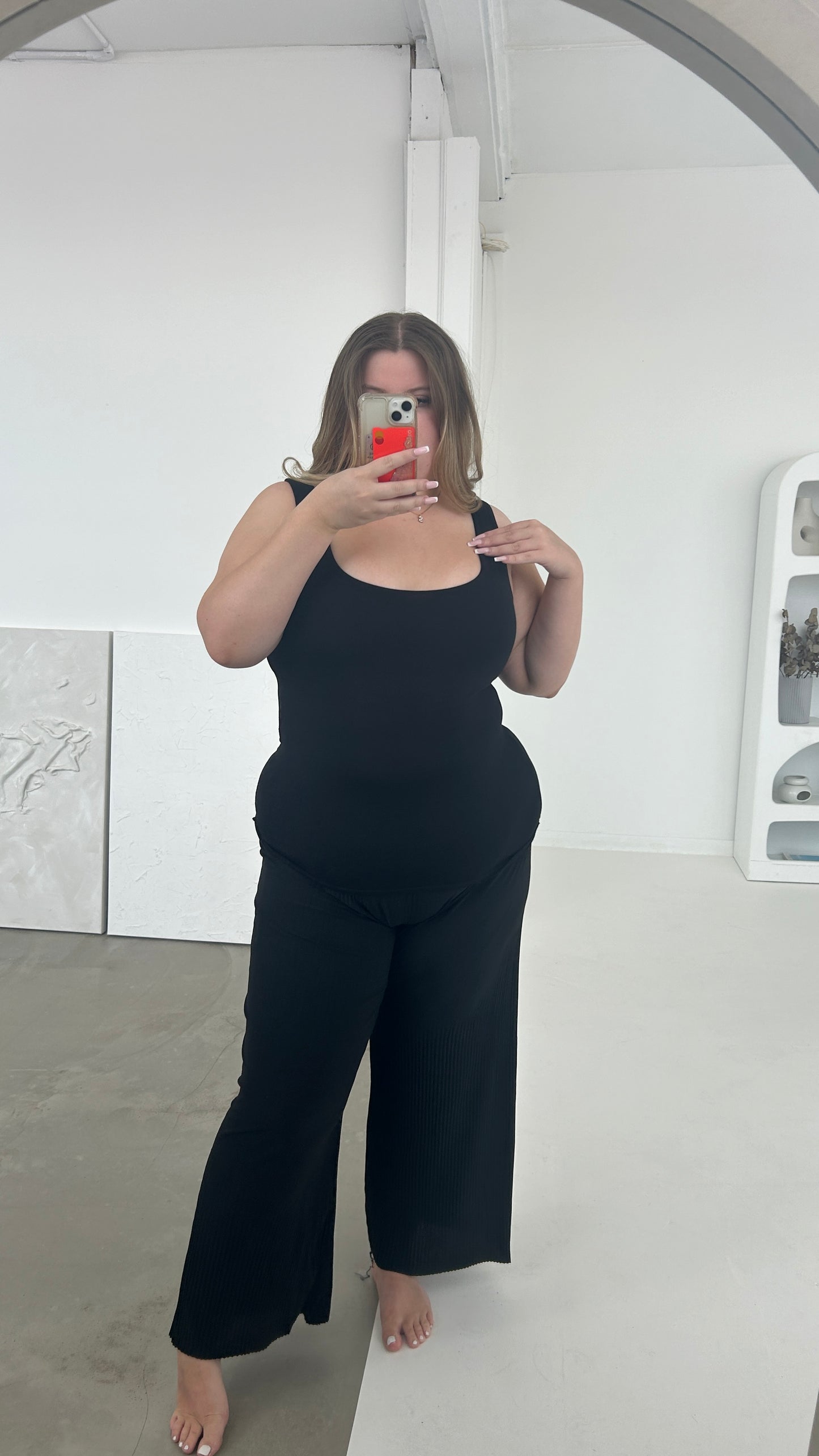 Beachy Plisse Trousers