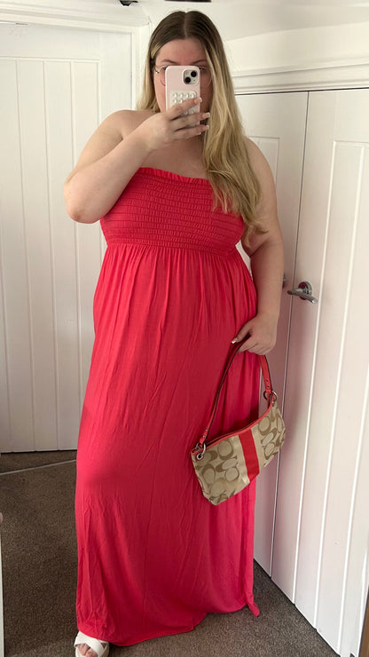 Magic Stretch Bandeau Maxi Dress