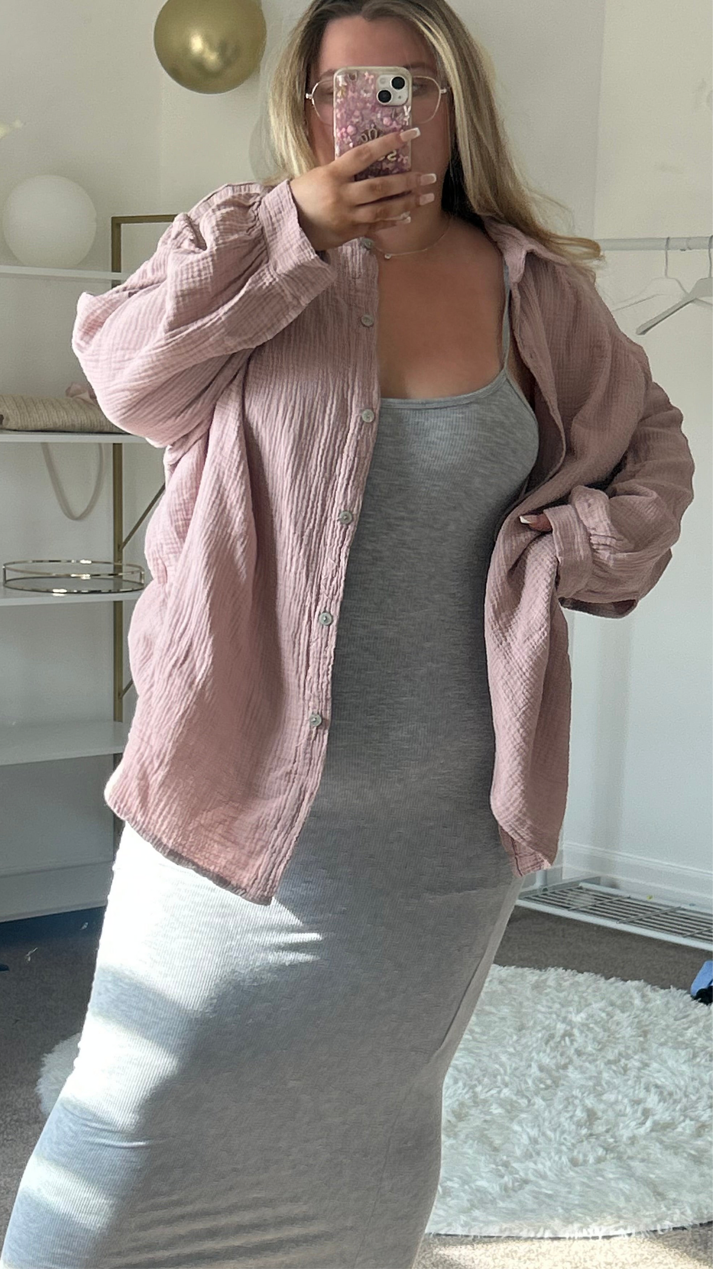 Cotton Oversized Summer Shirt