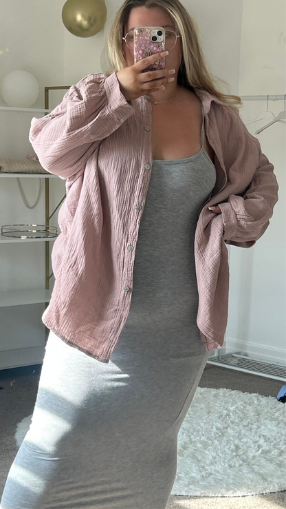 Cotton Oversized Summer Shirt