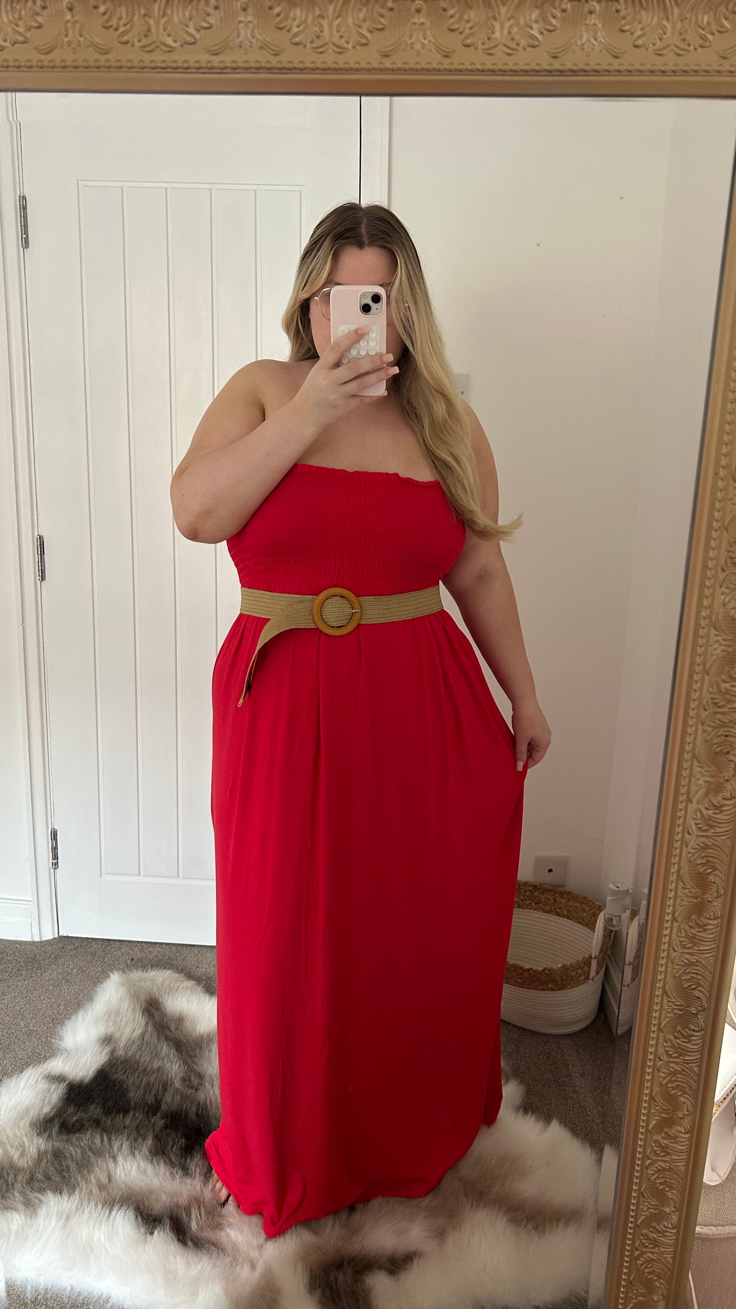 Magic Stretch Bandeau Maxi Dress