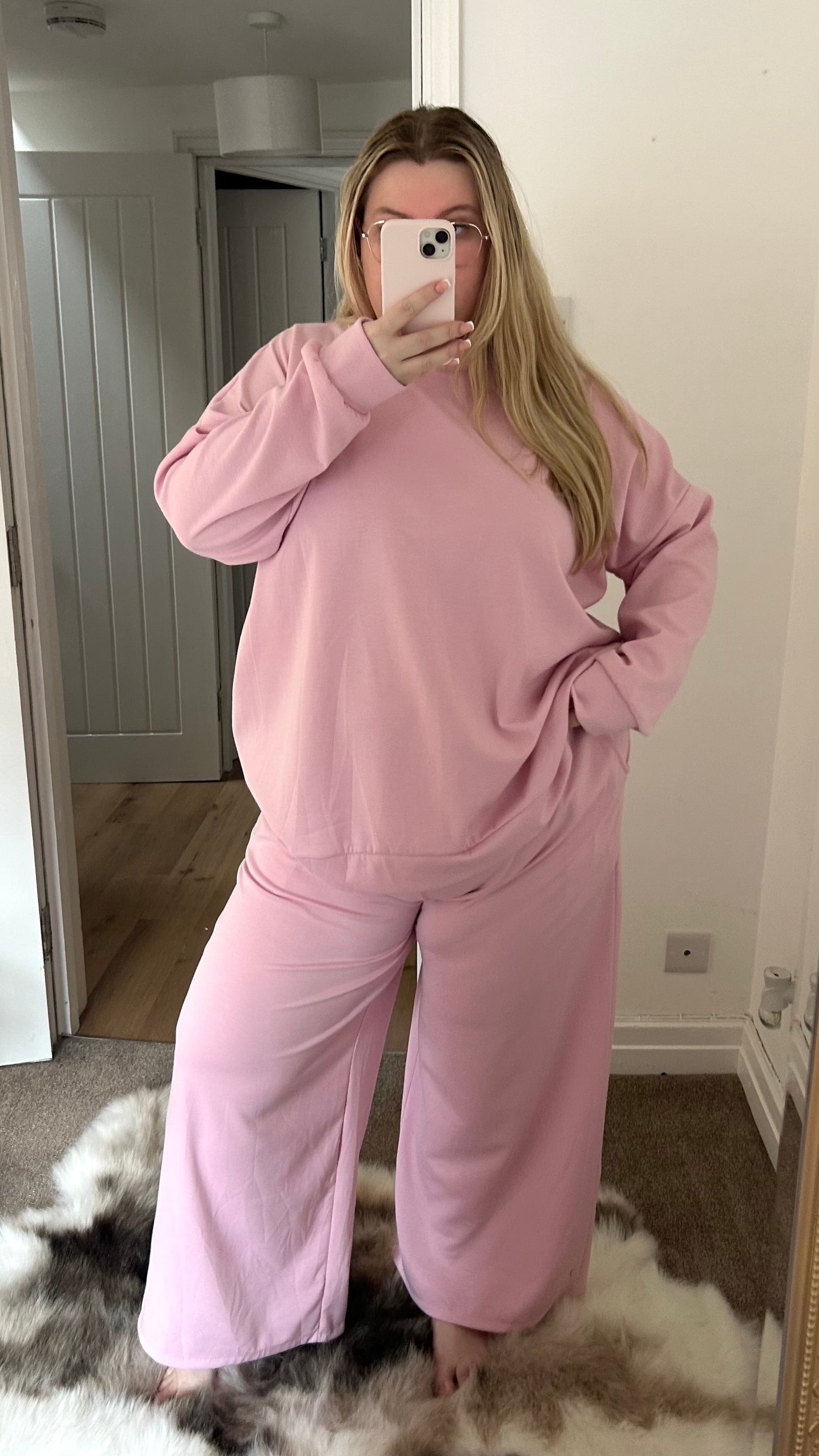 Oversized Wide Leg Trouser Spring Tracksuit