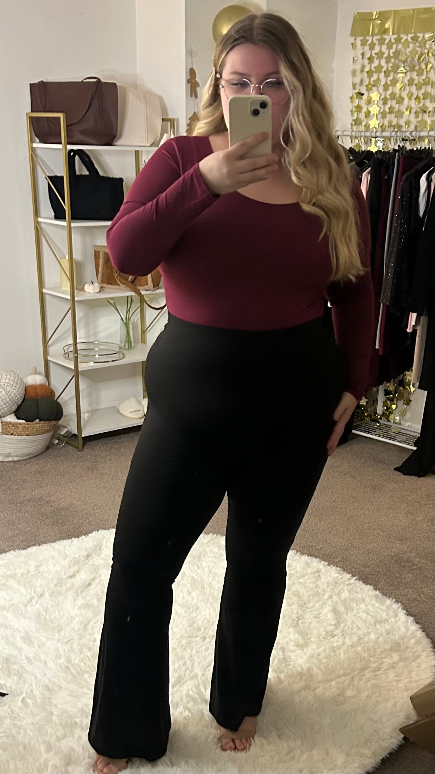 High Waisted Soft Touch Flares