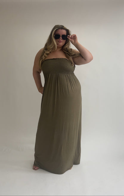 Bandeau Summer Maxi Dress