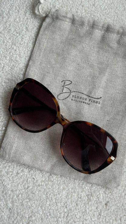 RAY - Round Style Gold Sunglasses