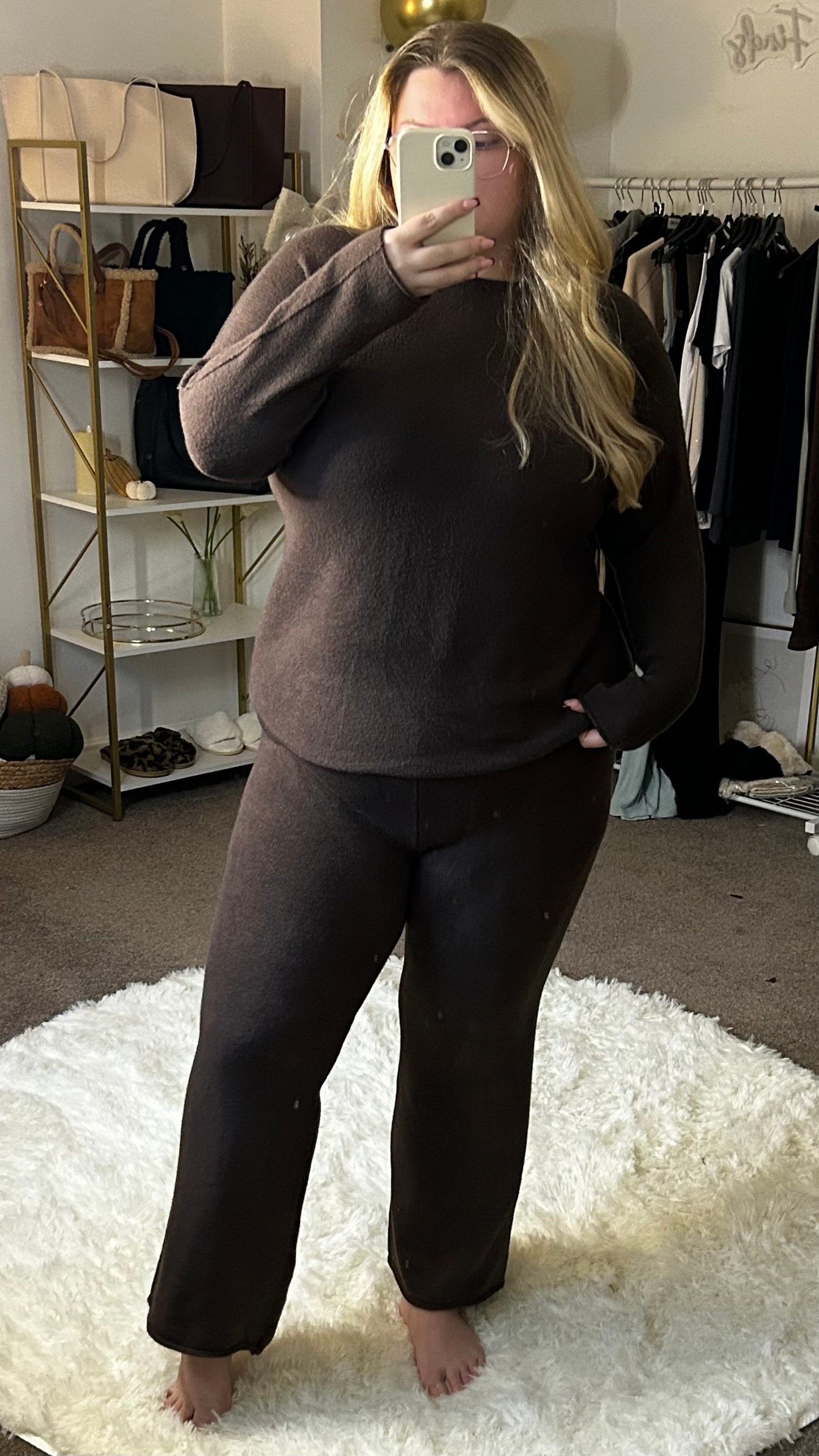 Soft Knit Casual Trouser Co-Ord