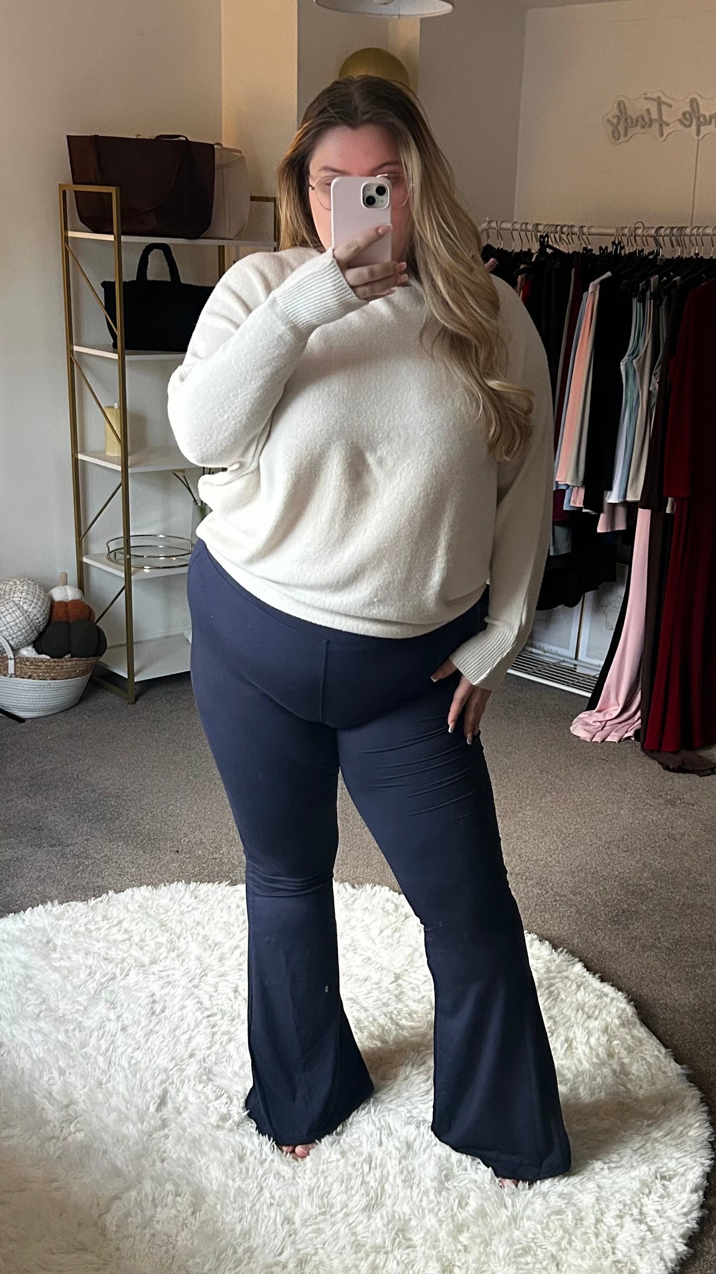 High Waisted Soft Touch Flares