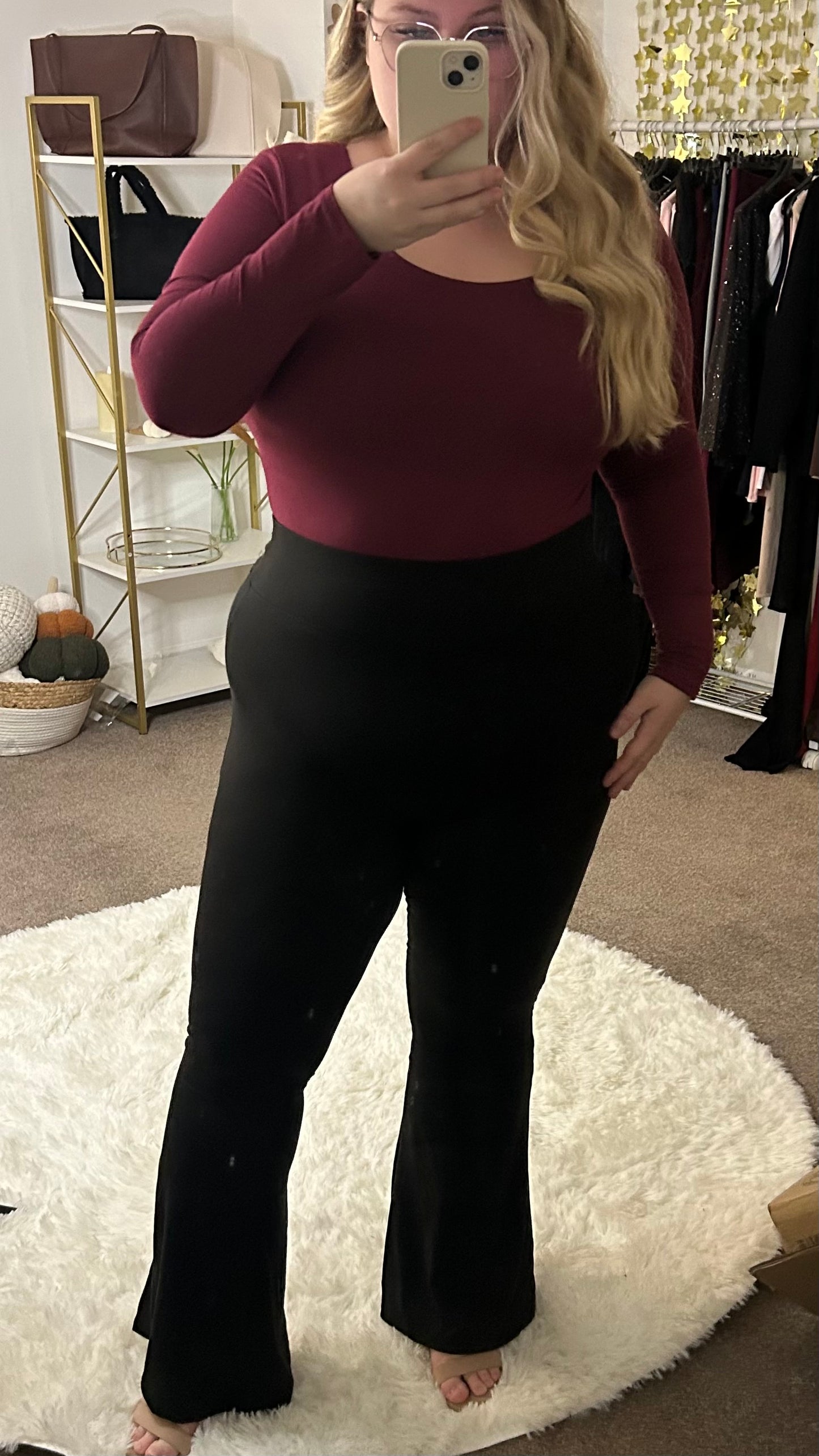 High Waisted Soft Touch Flares