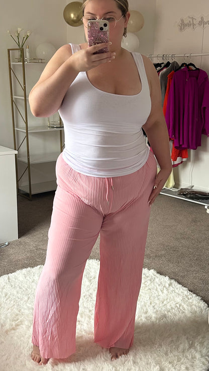 Beachy Plisse Trousers