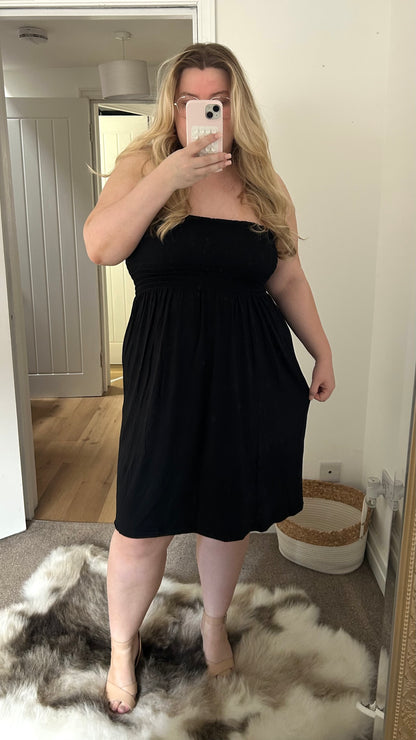 Bandeau Magic Stretch Mini Dress