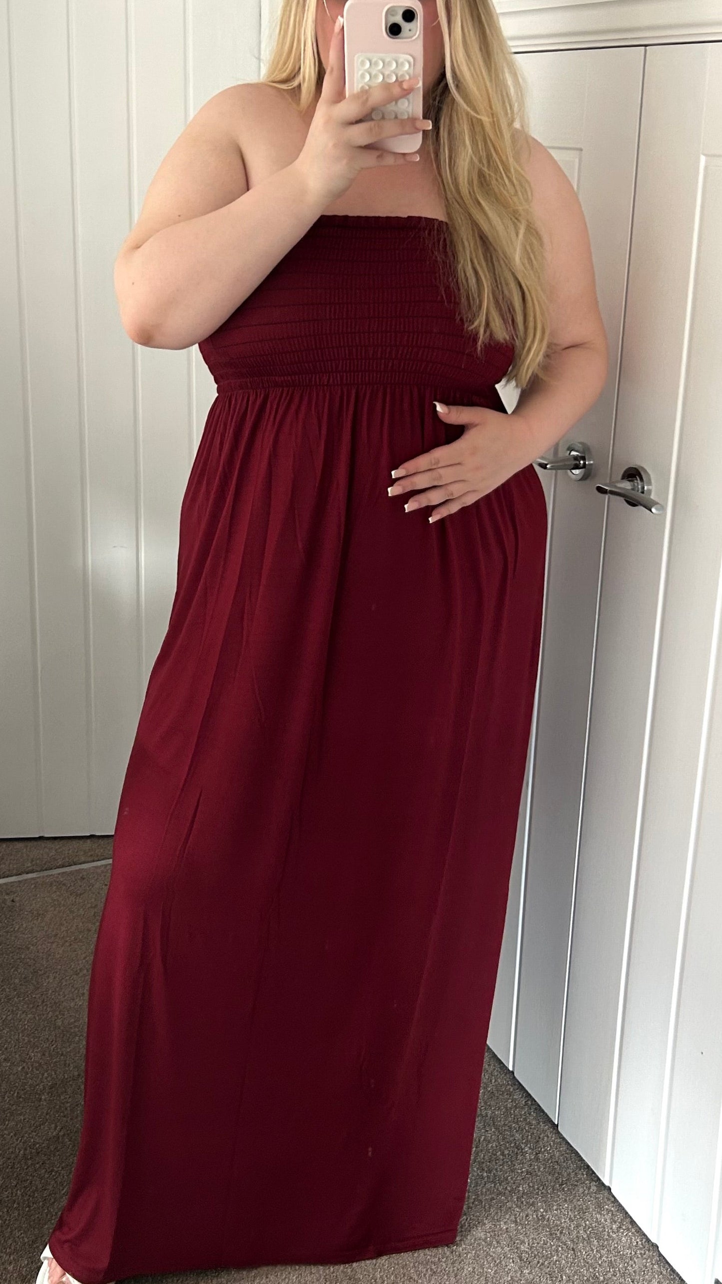 Magic Stretch Bandeau Maxi Dress