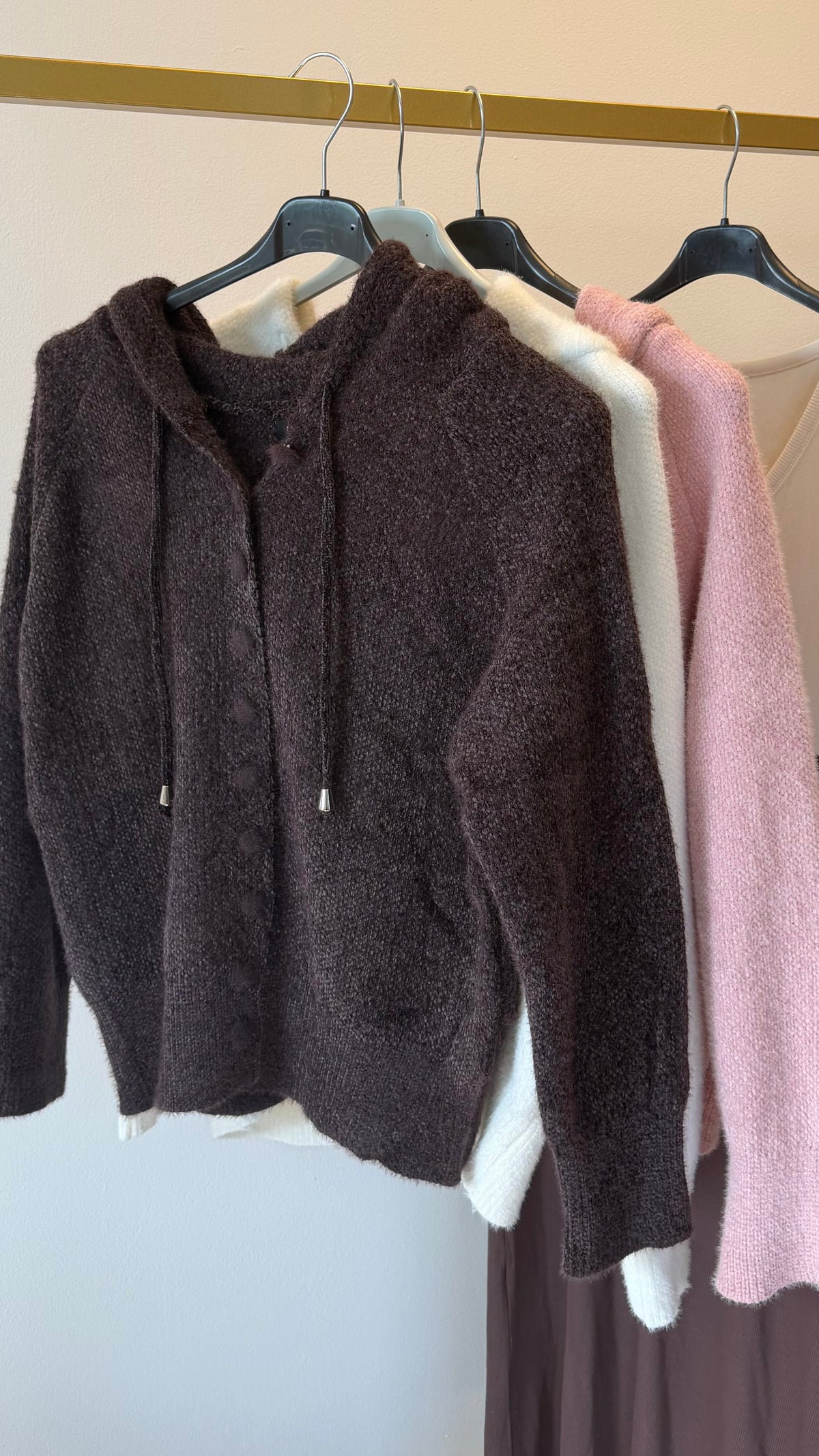 The Cosy Autumn Jacket - Button Up Hooded Style