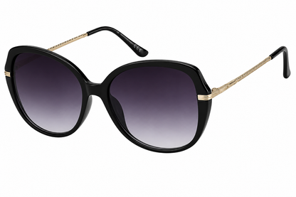 RAY - Round Style Gold Sunglasses