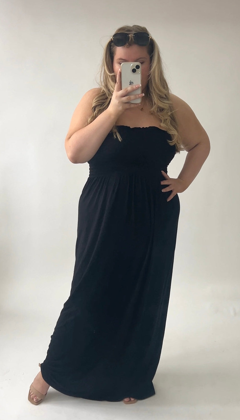Magic Stretch Bandeau Maxi Dress
