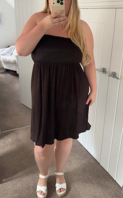 Bandeau Magic Stretch Mini Dress