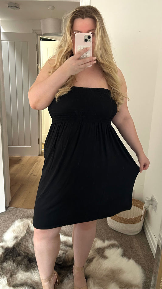 Bandeau Magic Stretch Mini Dress