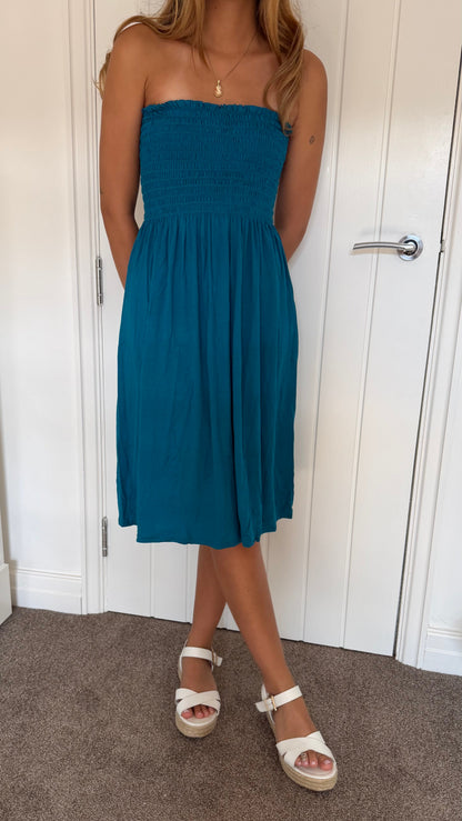 Bandeau Magic Stretch Mini Dress