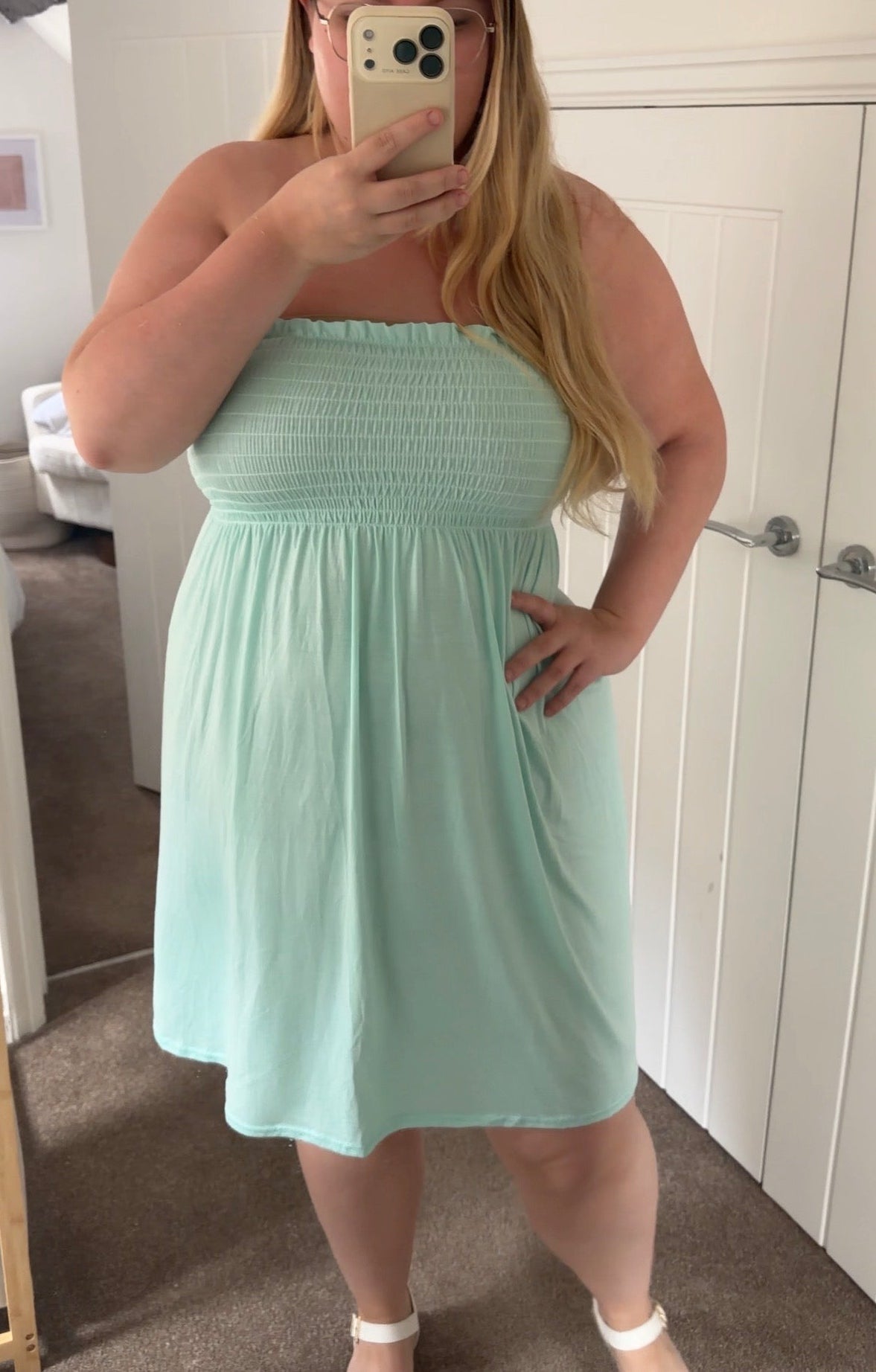Bandeau Magic Stretch Mini Dress