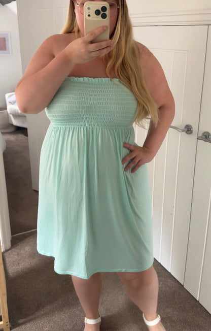 Bandeau Magic Stretch Mini Dress