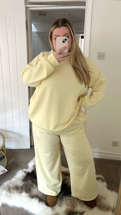 Oversized Wide Leg Trouser Spring Tracksuit