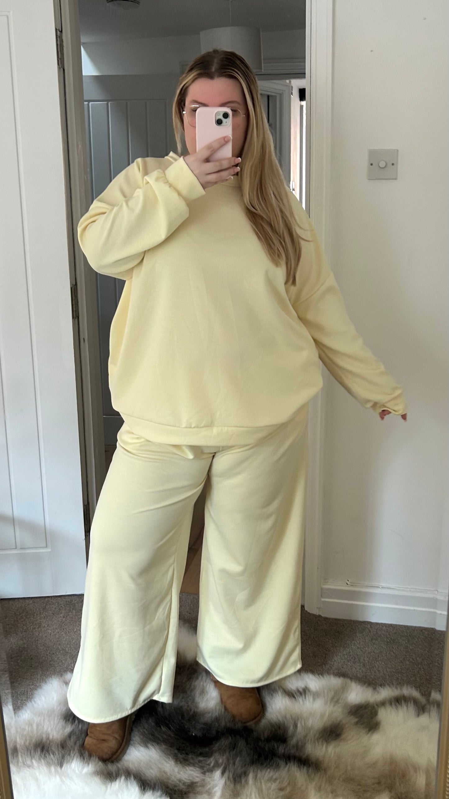 Oversized Wide Leg Trouser Spring Tracksuit