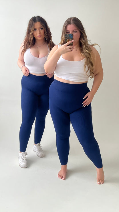 Thick Ribbed Leggings