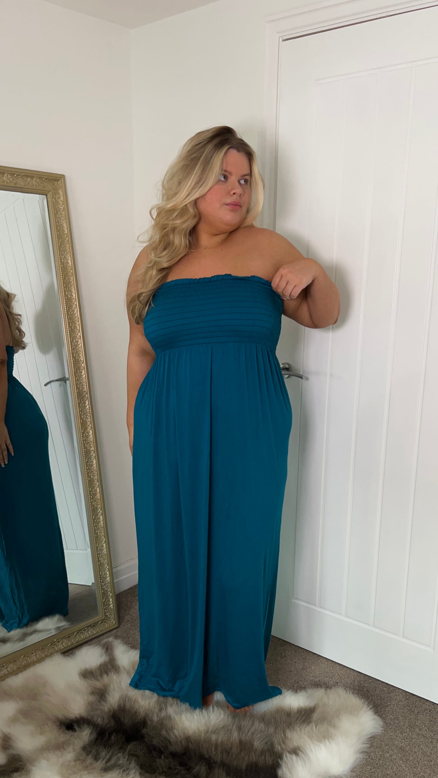 Magic Stretch Bandeau Maxi Dress