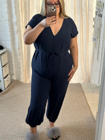 Tie Waist Jumpsuit